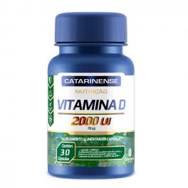 Vitamina D 2000 UI 30 Cápsulas