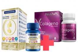 Combo Beleza - Nuova Colágeno Hidrolisado + Polivitamínico Cabelos & Unhas