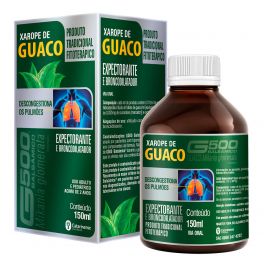 Xarope de Guaco G500 Balsâmico® 150ml - Expectorante e broncodilatador